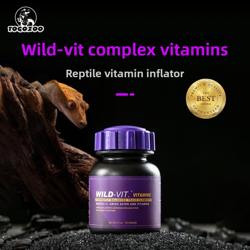 Calcium Powder Reptile - TOGOZOO WILD-VIT Порошок рептилий кальций с